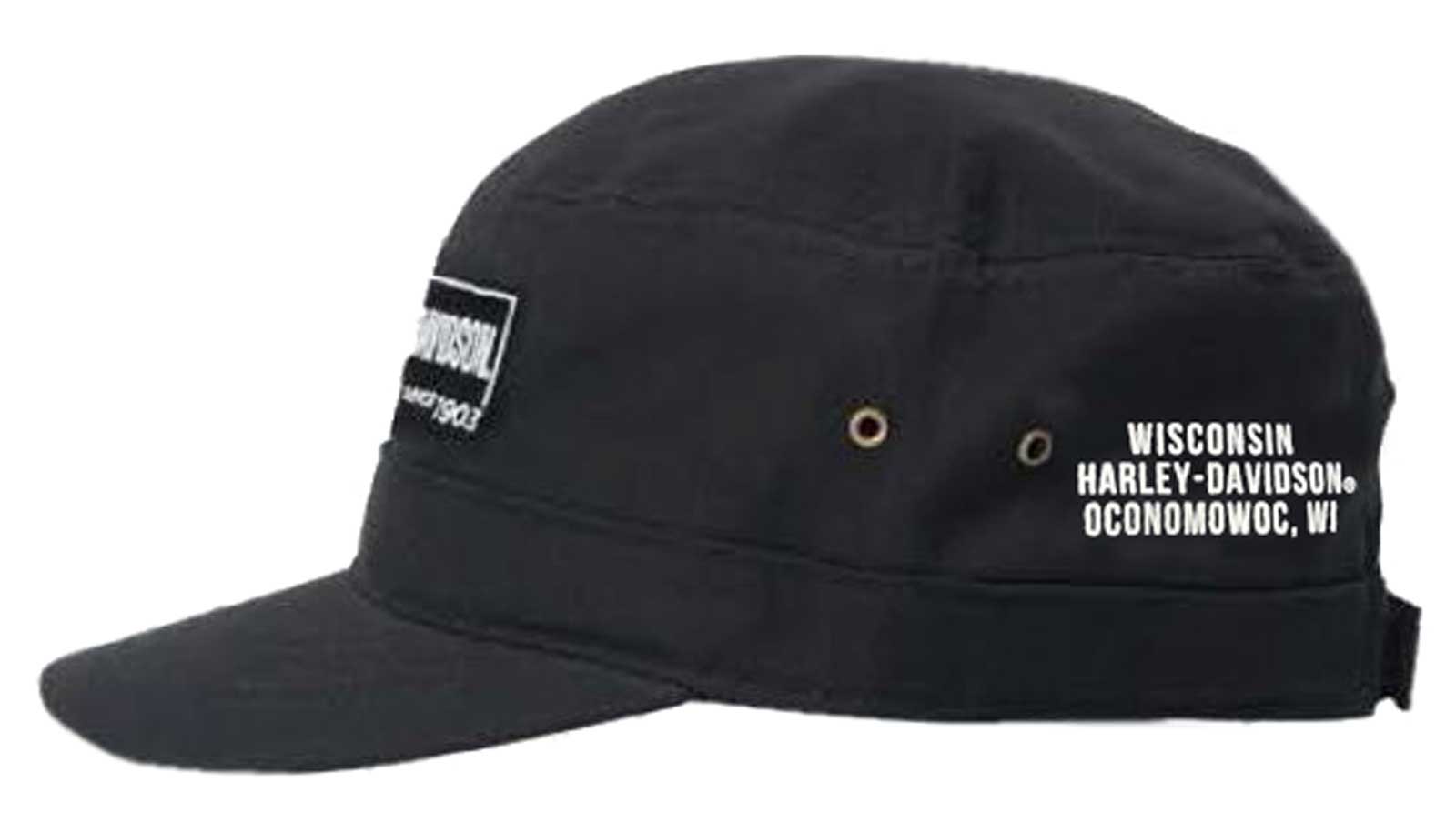 Harley-Davidson® Men's Label Lockup Adjustable Closure Twill