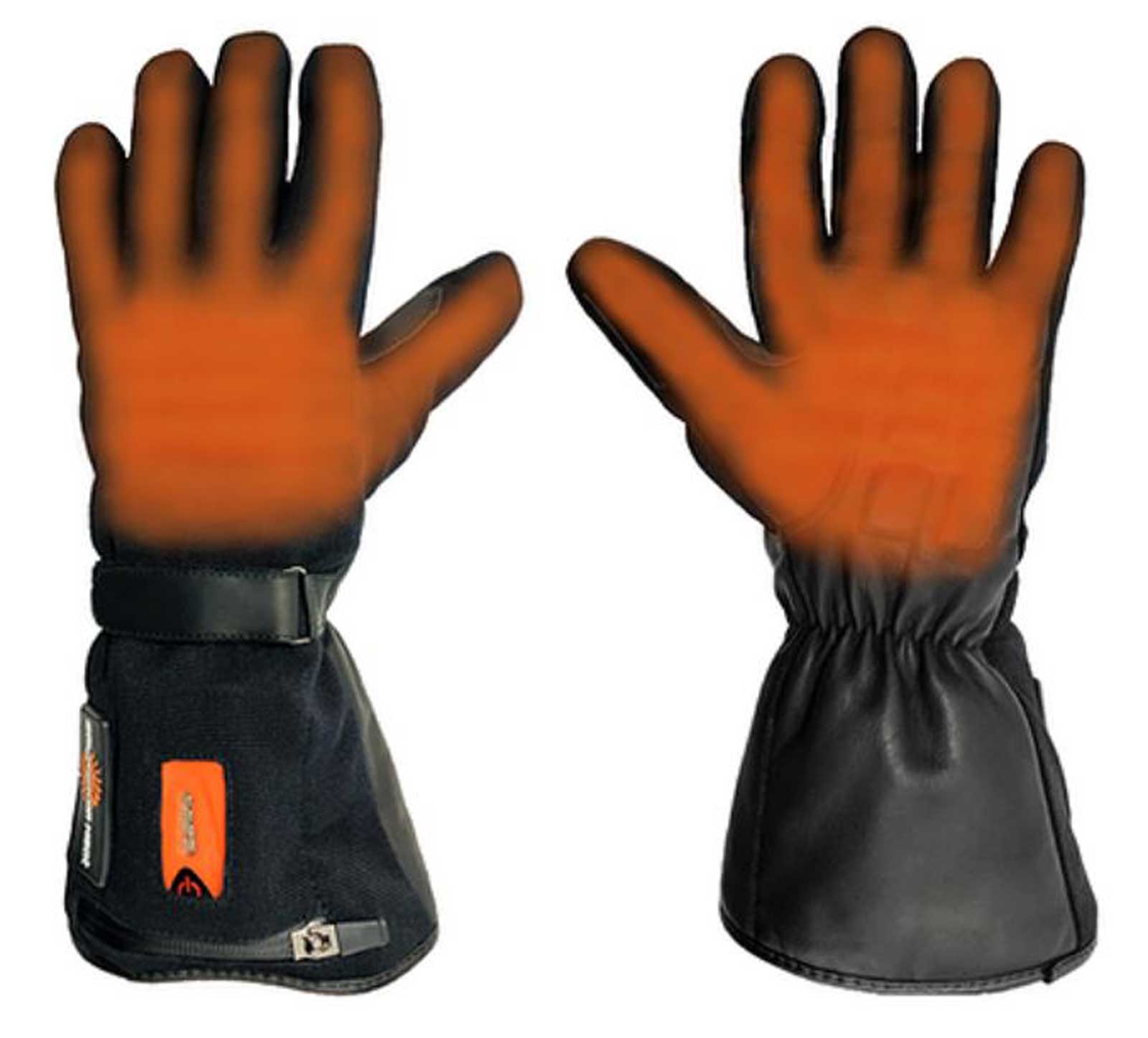 California Heat 7V ActivFlexx Waterproof Heated Stretchy Gloves - Black - No Hassle Returns at Wisconsin Harley