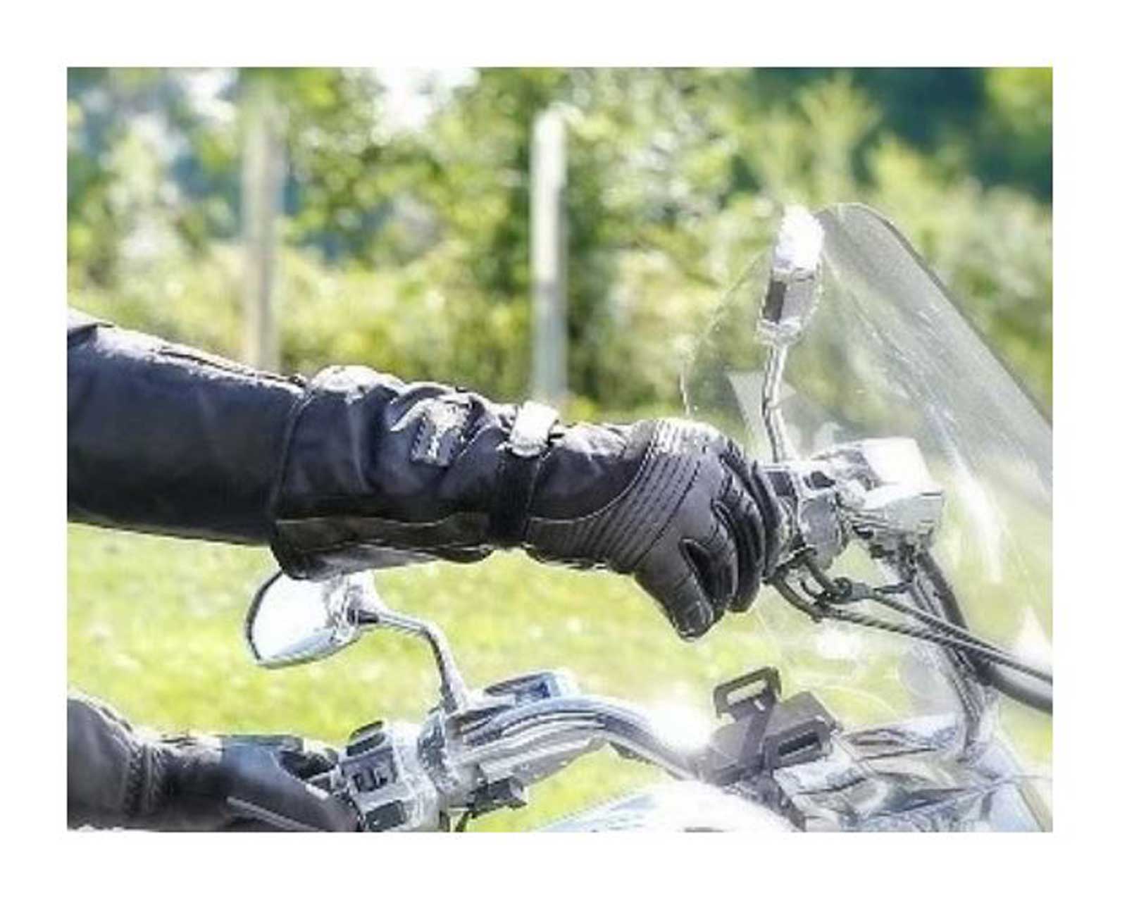 Harley-Davidson Free Shipping - California Heat 12V Heated Wind & Water Proof Riding Gauntlet Gloves - Black - Free Shipping on many products plus Orders Over $99