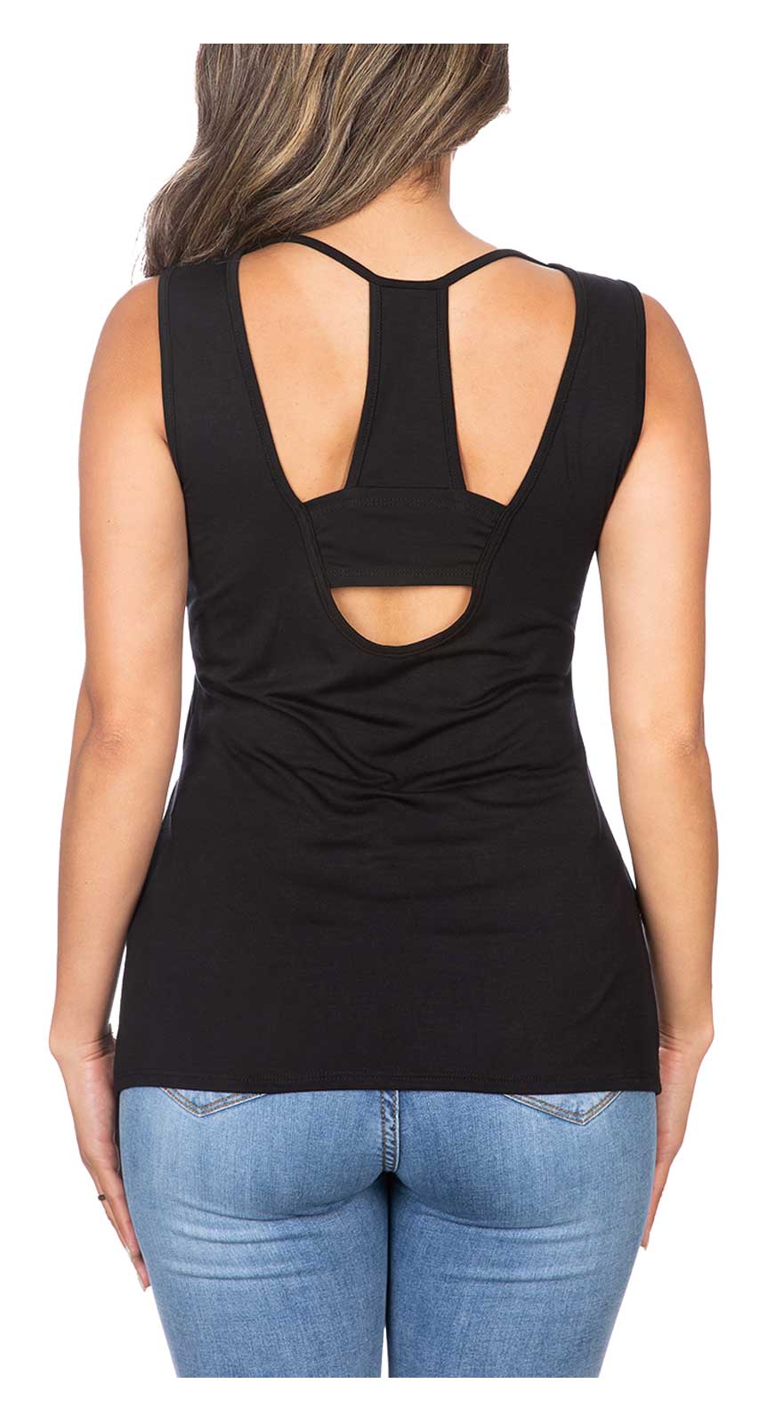 Harley-Davidson Women's Batter Up Embellished Scoop Neck Sleeveless Tank Top - No Hassle Returns at Wisconsin Harley
