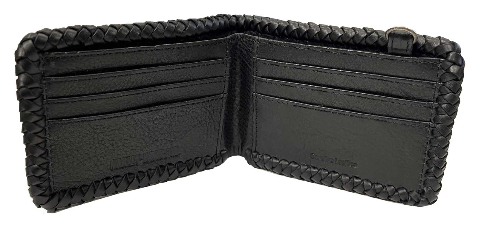 Harley-Davidson Free Shipping - Harley-Davidson Men's Ride Free Bi-Fold Leather Wallet w/RFID Protection - Black - Free Shipping on many products plus Orders Over $99