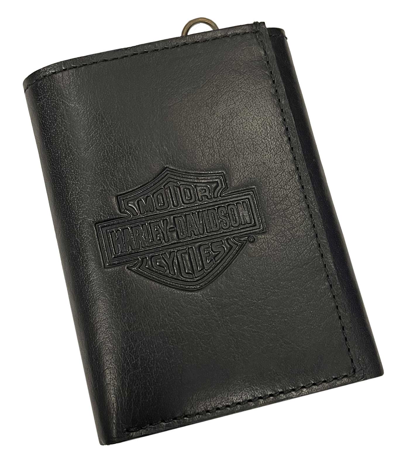 Milwaukee Leather Trifold Wallet - Natural