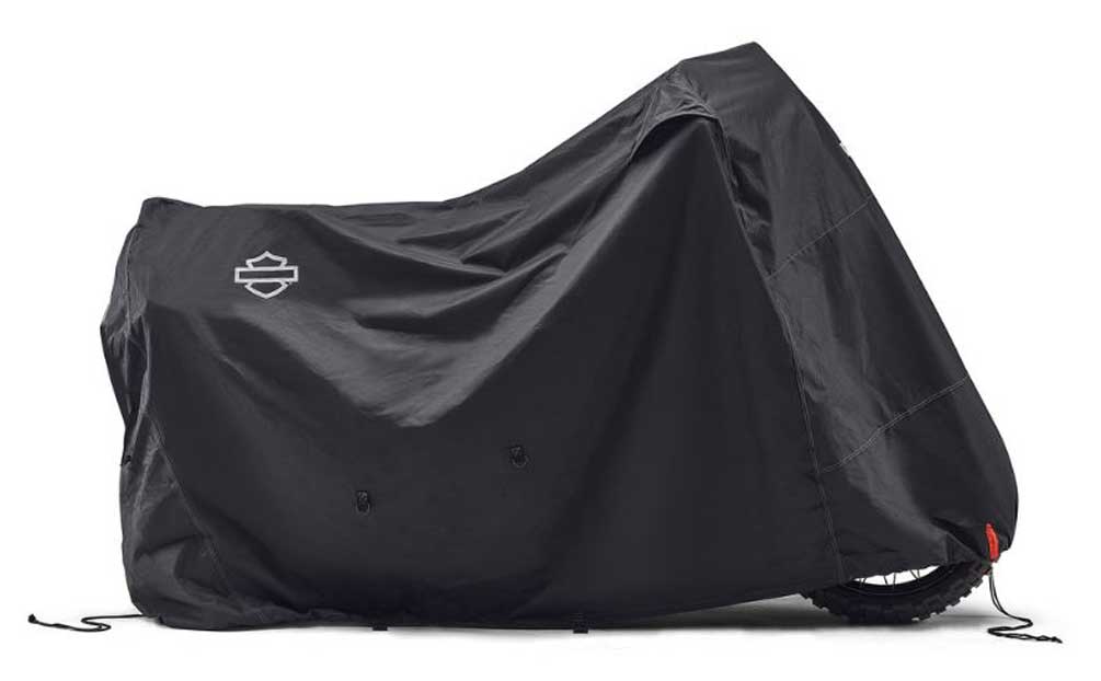 Harley-Davidson® Premium Indoor/Outdoor Motorcycle Cover, Black