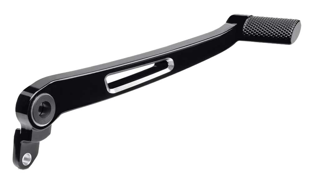 Harley-Davidson Wild One Rear Brake Lever - Fits RH1250S Models, Black 41600326 - Wisconsin Harley-Davidson