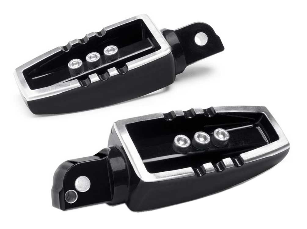Harley-Davidson Wild One Passenger Footpegs, Fits RH1250S Models, Black 50502026 - Wisconsin Harley-Davidson