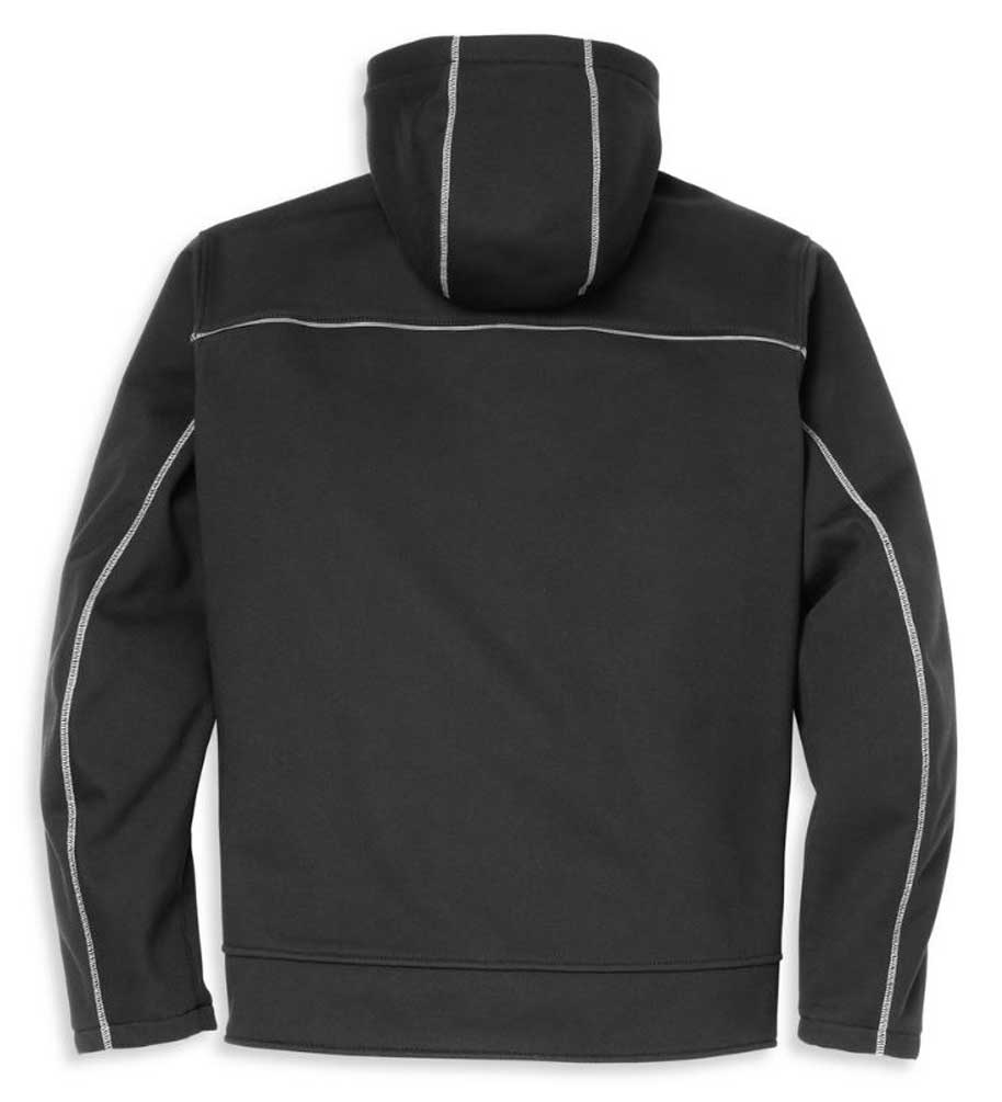 Harley-Davidson® Men's Deflector Hooded Riding Fleece Jacket