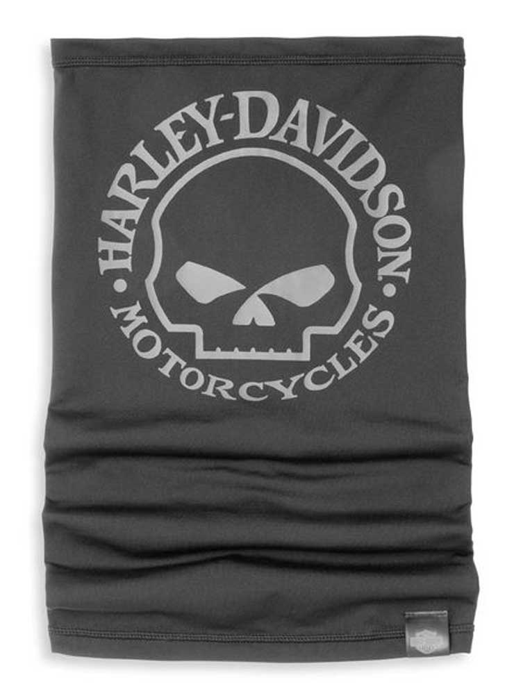 Harley-Davidson Willie G Skull Extended Length Winter Neck Tube-Black 97125-22VX - Wisconsin Harley-Davidson