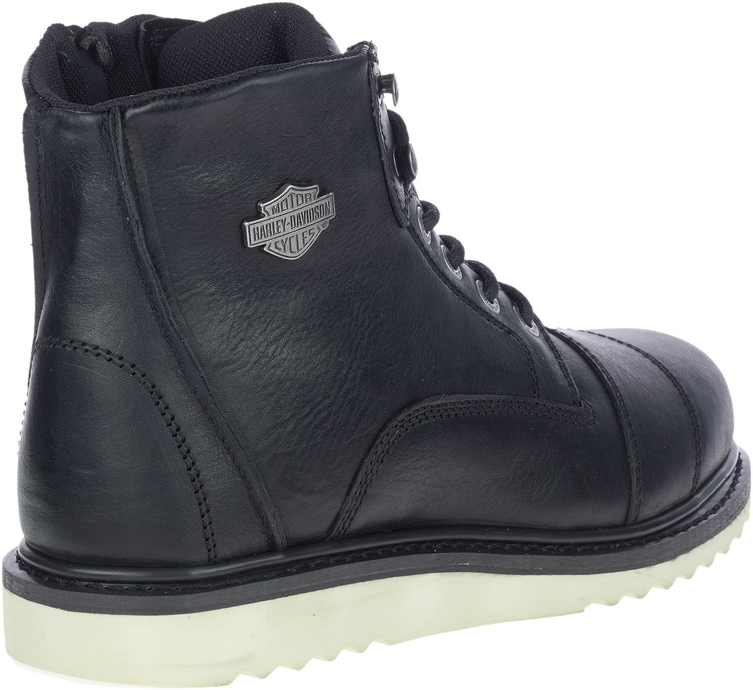 Harley-Davidson Men's Hagerman 5-Inch Black Motorcycle Boots, D93777 - No Hassle Returns at Wisconsin Harley