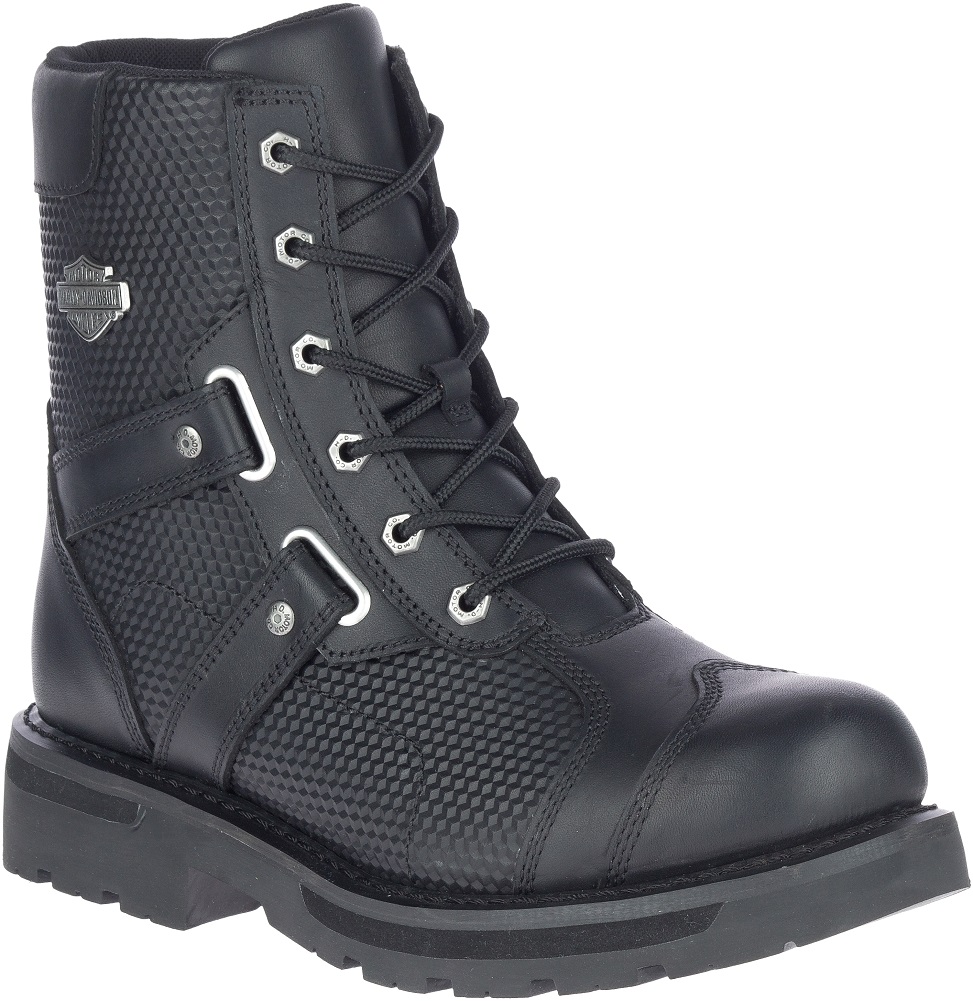Harley-Davidson® Men's Stealth Carbon Lace 7-Inch Black Motorcycle