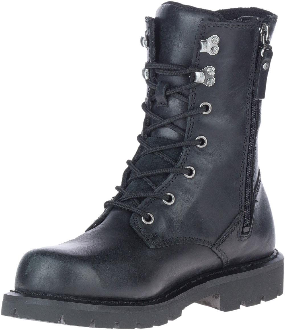 Harley-Davidson Free Shipping - Harley-Davidson Women's Pearson 7-Inch Black Motorcycle Boots, D84758 - Free Shipping on many products plus Orders Over $99