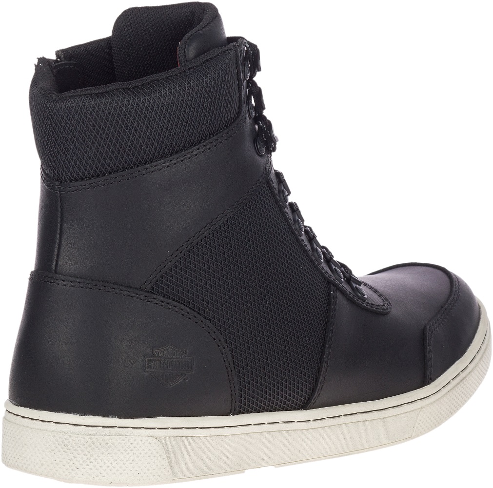 Harley-Davidson Men's Dixson 5.5-Inch Black Motorcycle Riding Sneakers, D93418 - No Hassle Returns at Wisconsin Harley