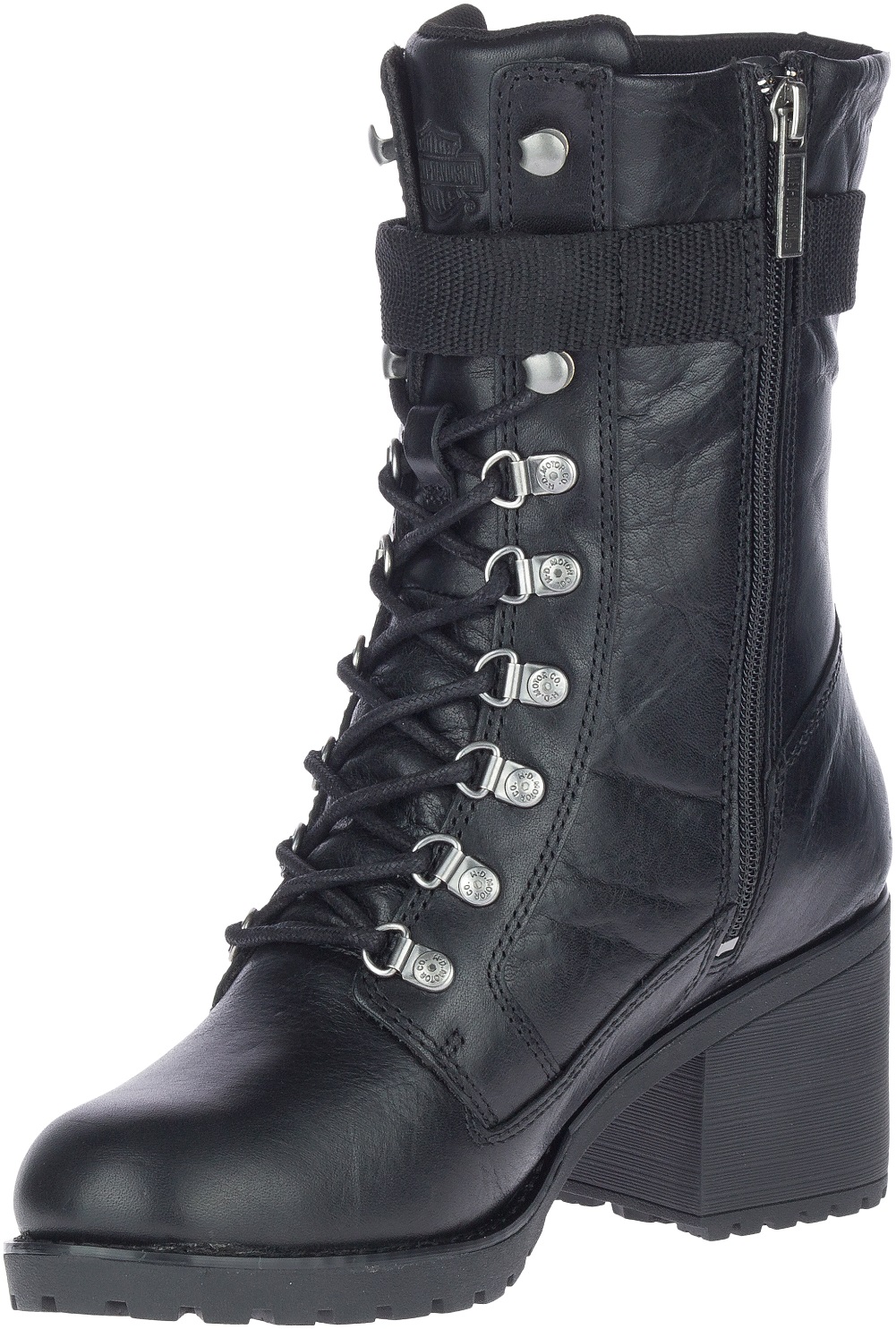 Harley-Davidson Free Shipping - Harley-Davidson Women's Marinda 9-Inch Black Motorcycle Boots, D84762 - Free Shipping on many products plus Orders Over $99