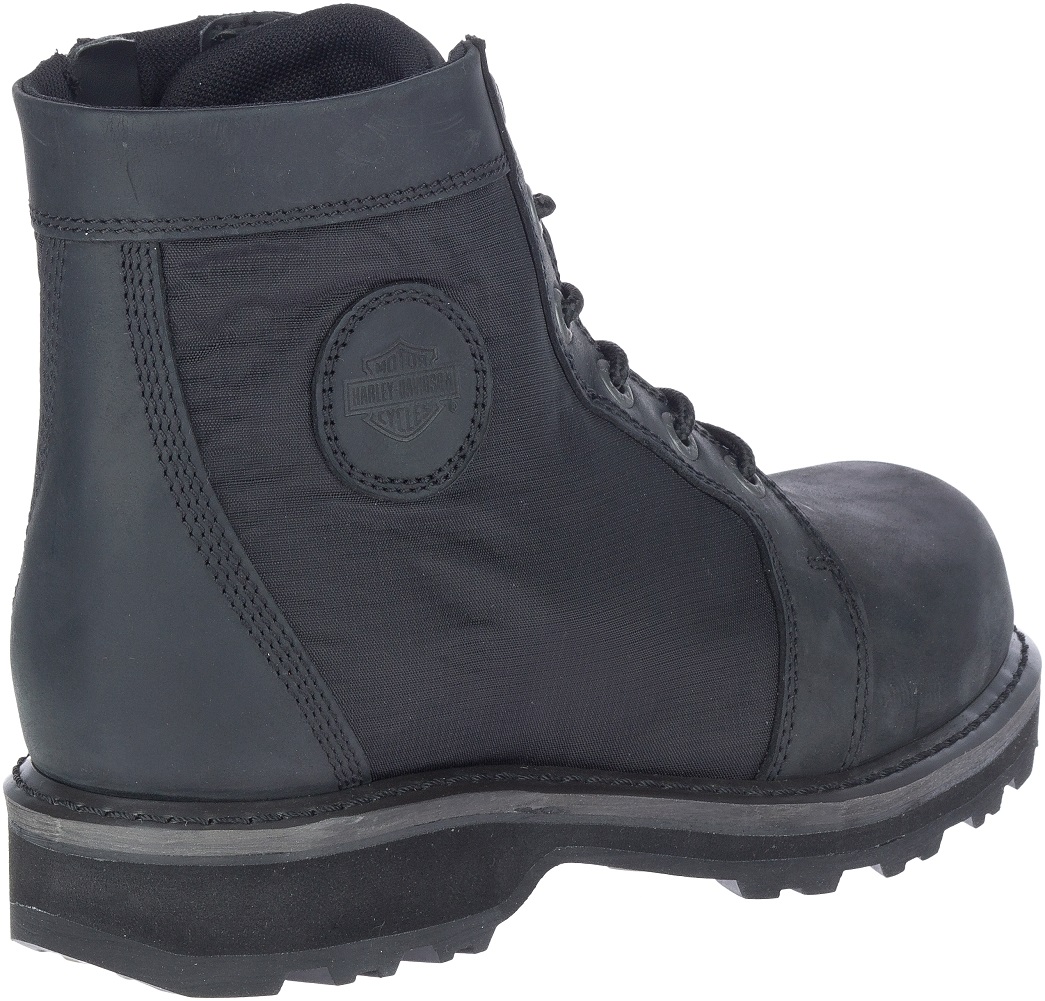 Harley-Davidson Men's Hamlyn 6-Inch Black Motorcycle Boots, D93785 - No Hassle Returns at Wisconsin Harley