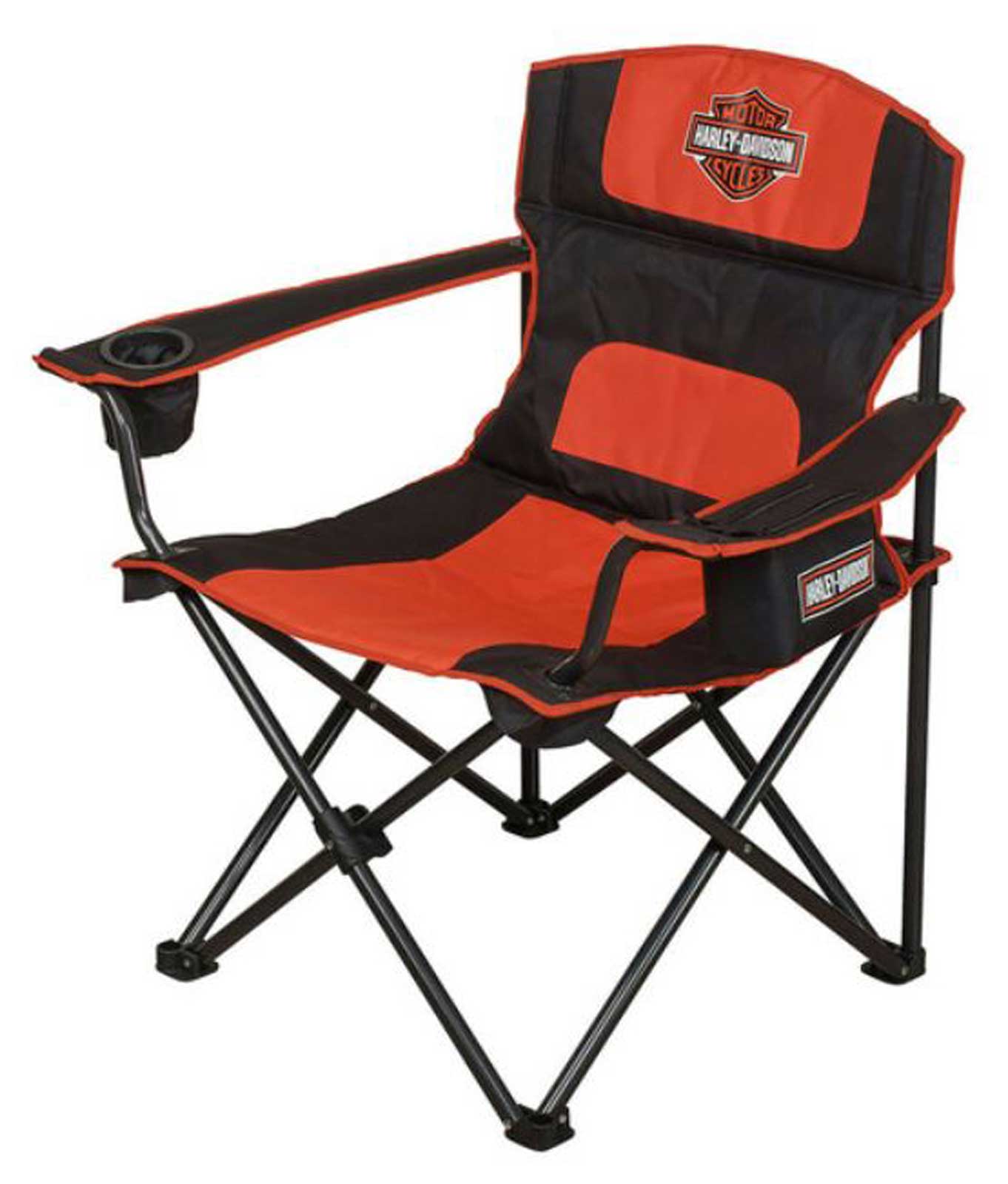 Harley-Davidson Free Shipping - Harley-Davidson Bar & Shield Deluxe Folding Chairs w/ Bags SET of 2 Chairs - Free Shipping on many products plus Orders Over $99