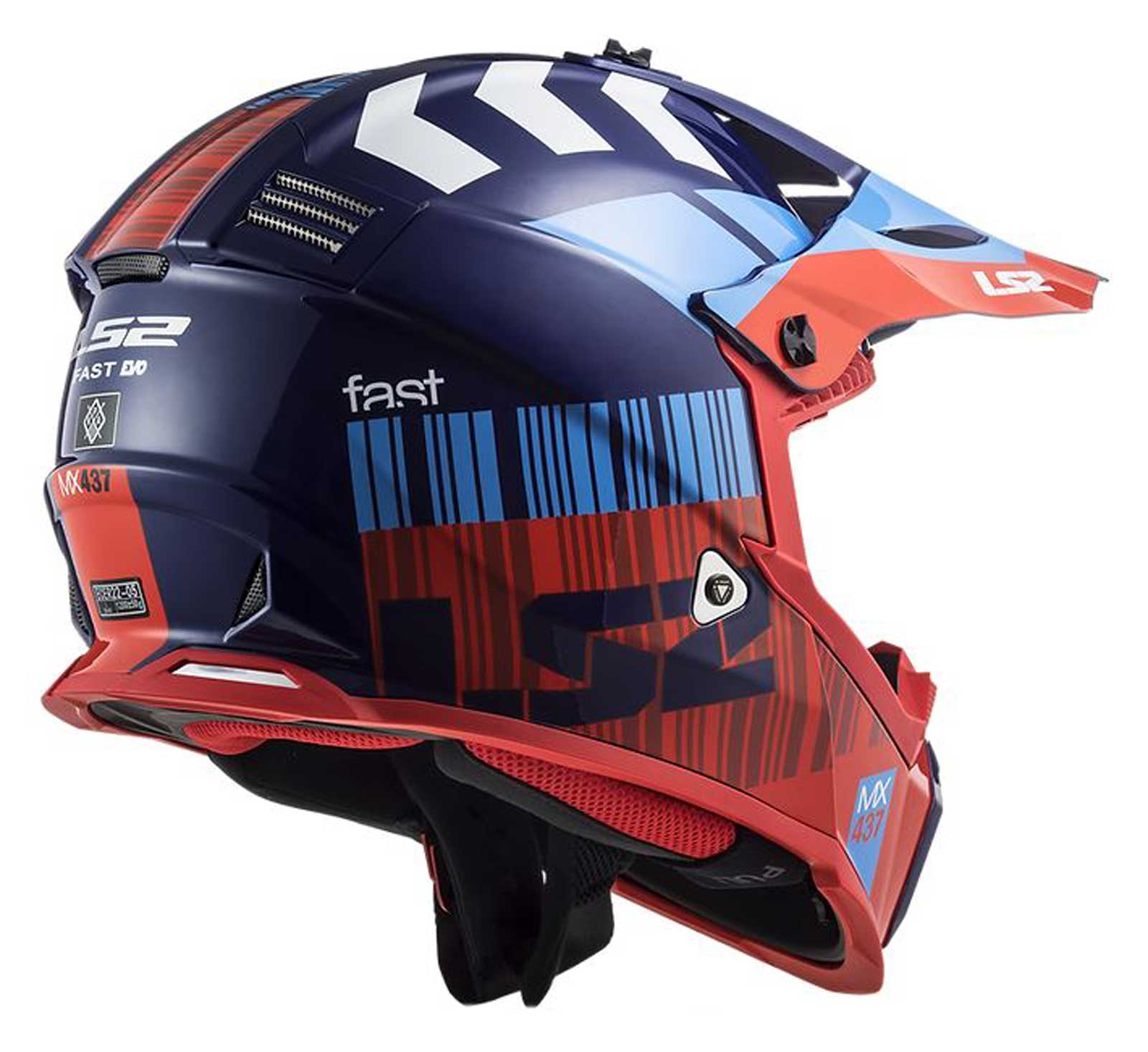LS2 Helmets Gate Xcode Full Face Motorcycle Youth Helmet