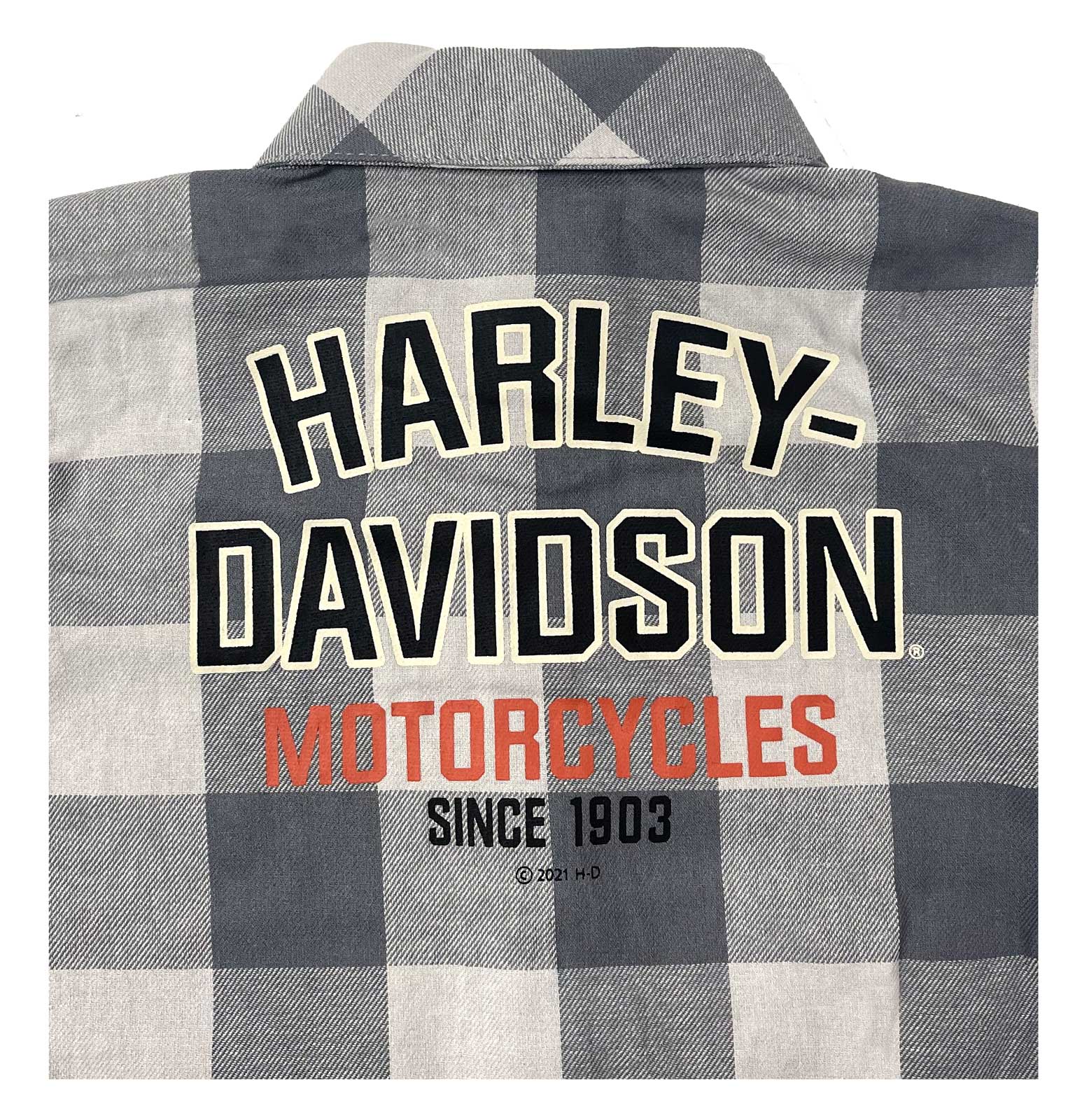 Harley-Davidson Free Shipping - Harley-Davidson Little Boys' 2-Piece Toddler Plaid Shirt & Denim Pant Set - Gray - Free Shipping on many products plus Orders Over $99