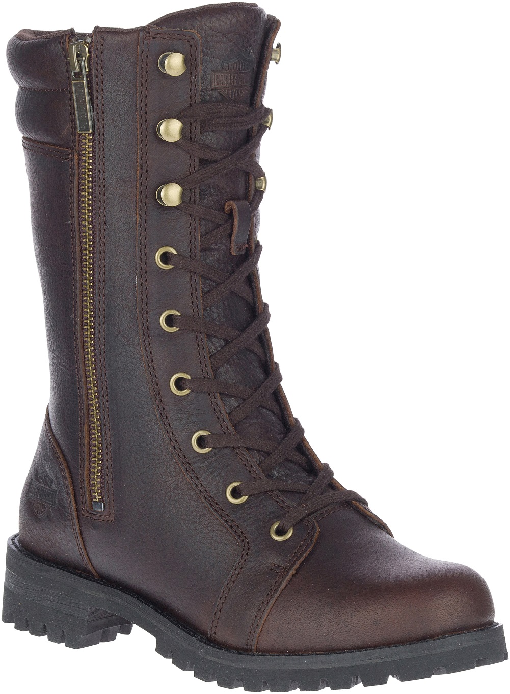 Harley-Davidson Women's Nolana 9-Inch Motorcycle Boots, D84769 (Brown 5) - Wisconsin Harley-Davidson