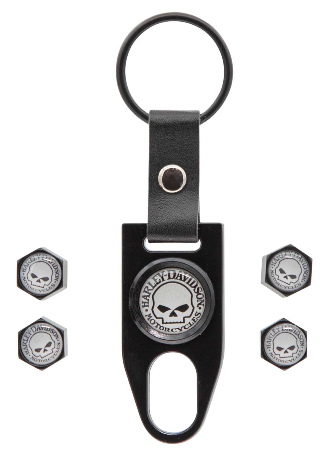 Willie G Skull Logo Valve Stem Covers \u0026 