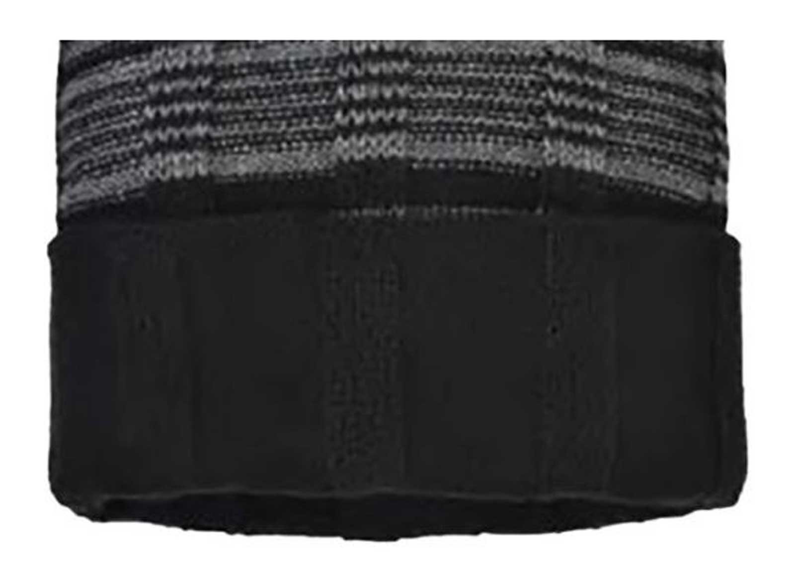 Harley-Davidson Free Shipping - That's A Wrap Men's Fleece-Lined Striped Cuff Winter Beanie Cap - Gray & Black - Free Shipping on many products plus Orders Over $99