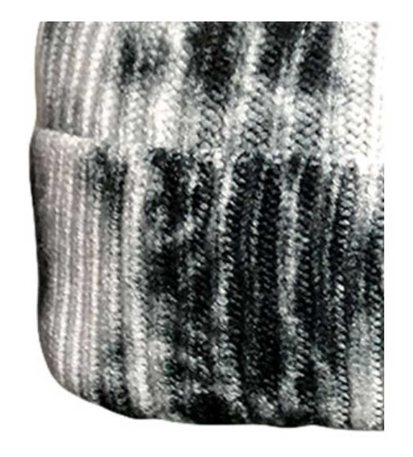 Harley-Davidson Free Shipping - That's A Wrap Women's Marblehead Tie-Dye Print Knit Beanie Cap - Black/White - Free Shipping on many products plus Orders Over $99