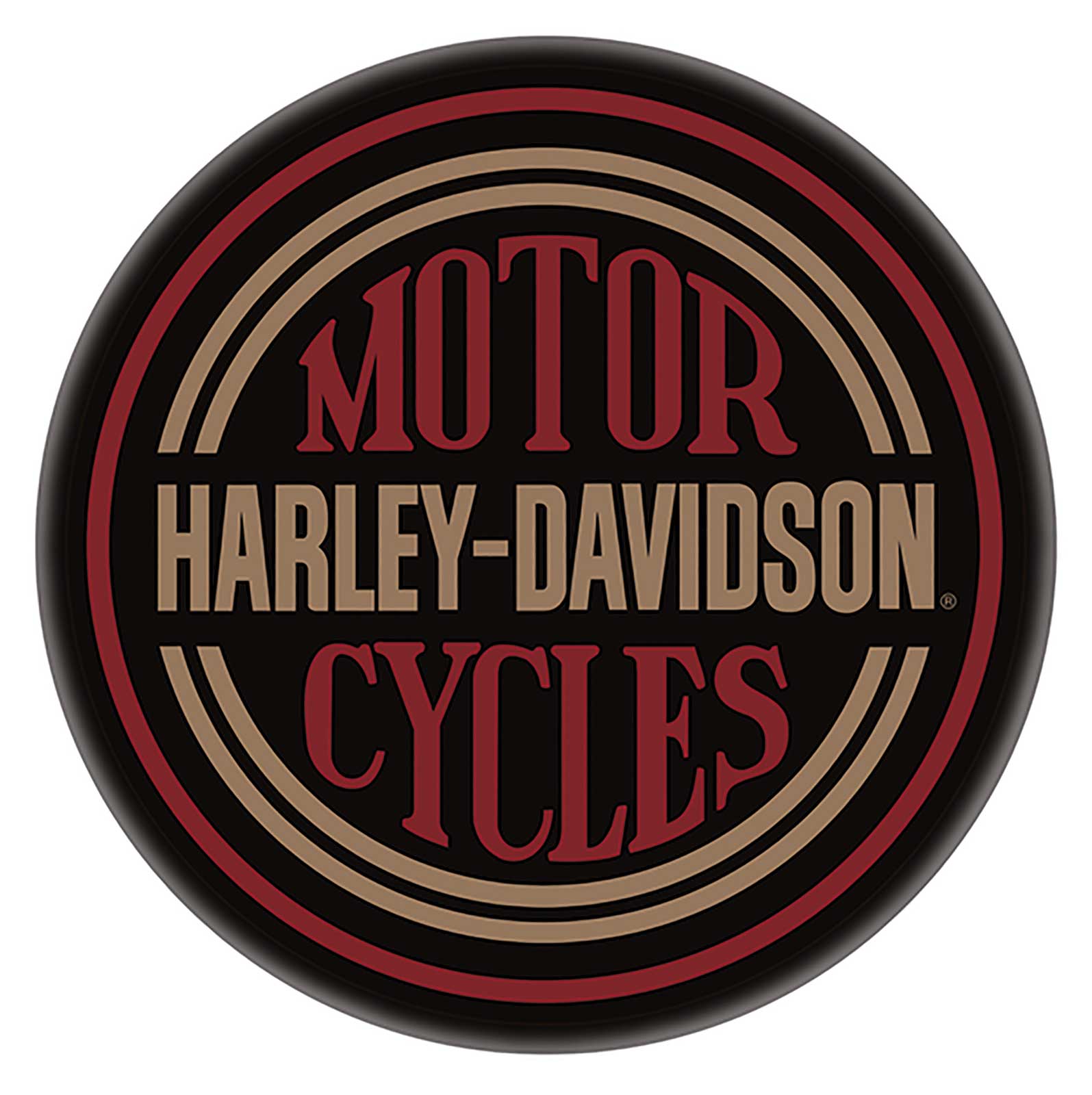 Harley-Davidson Bar Stools Circle Logo Steel Frame 360-degree Swivel - Set of 2 - No Hassle Returns at Wisconsin Harley