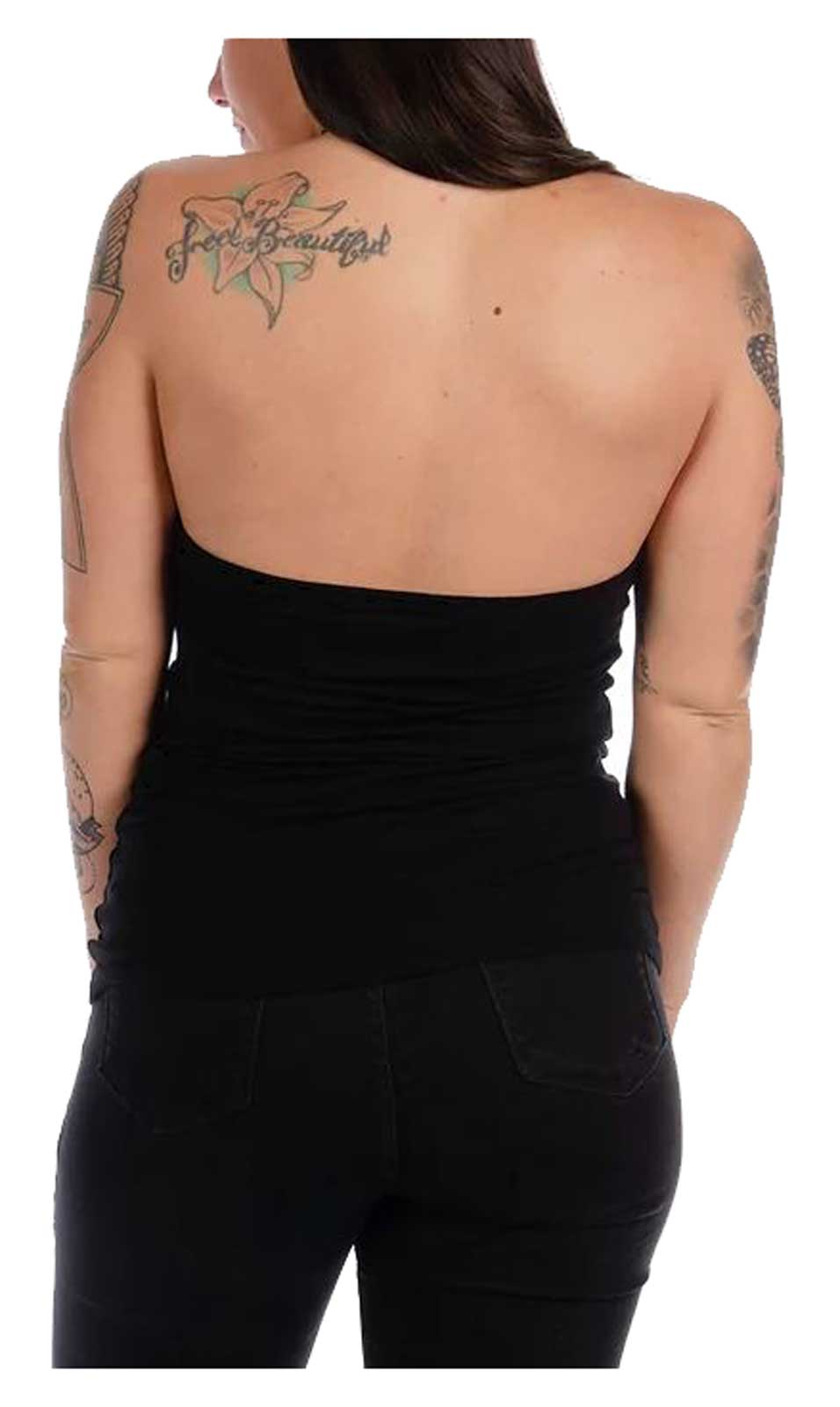 Harley-Davidson Free Shipping - Liberty Wear Women's Embellished Ascension Twisted Keyhole Halter Top - Black - Free Shipping on many products plus Orders Over $99