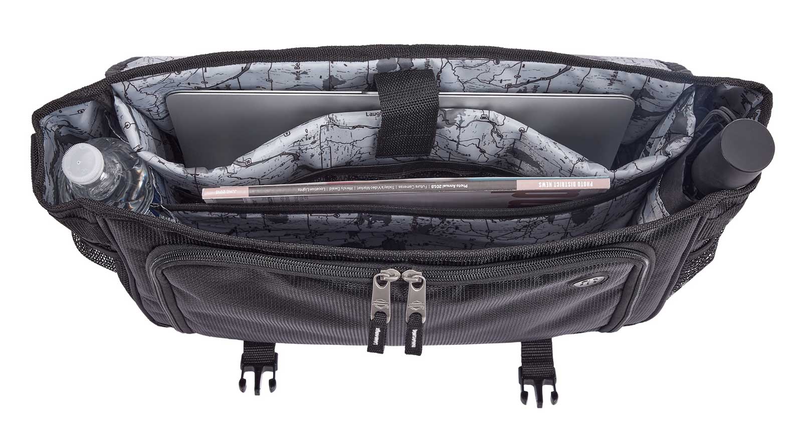 Harley-Davidson® Messenger Bag, Lightweight Laptop Briefcase - Off