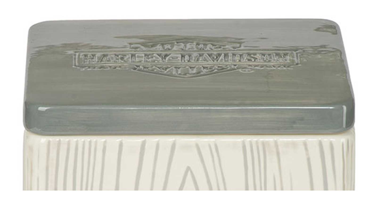 Harley-Davidson Free Shipping - Harley-Davidson HDMC Canister Set, H-D Motor Co. B&S Ceramic Storage Three Pack - Free Shipping on many products plus Orders Over $99