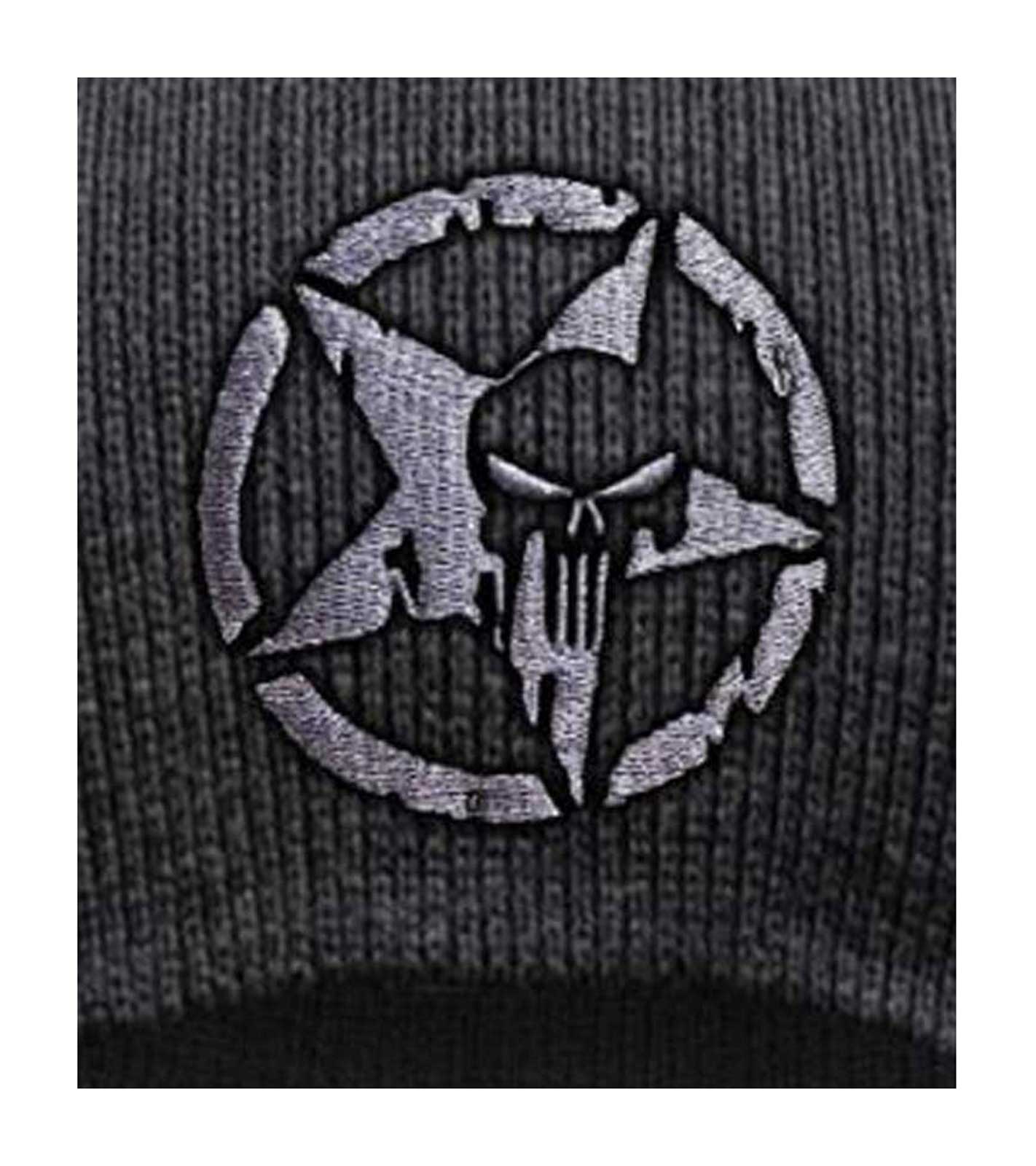 Harley-Davidson Free Shipping - That's A Wrap Men's Embroidered Five Point Winter Beanie Cap - Black - Free Shipping on many products plus Orders Over $99