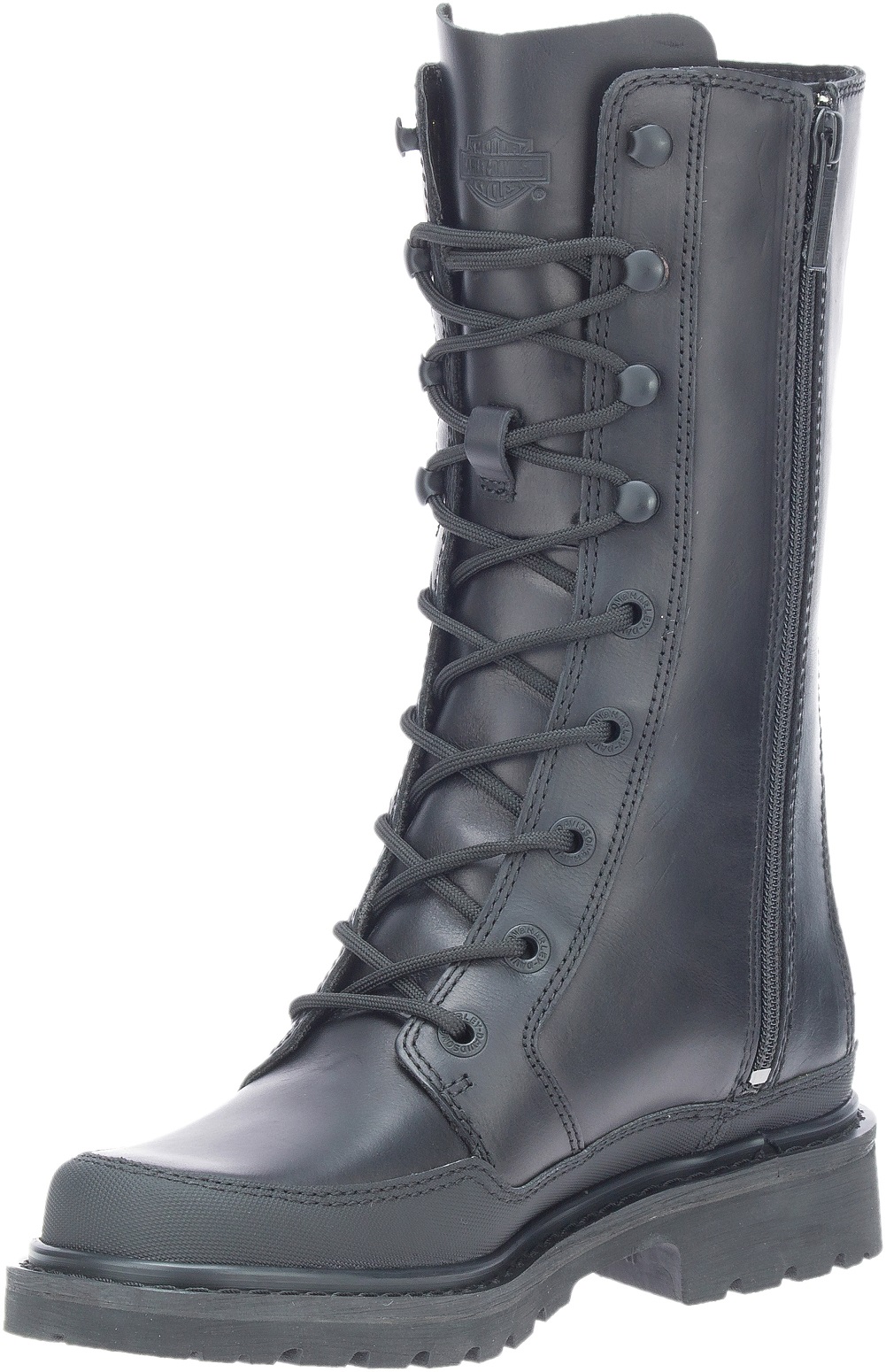 Harley-Davidson Free Shipping - Harley-Davidson Women's Akers 10-Inch Black Motorcycle Boots, D84764 - Free Shipping on many products plus Orders Over $99