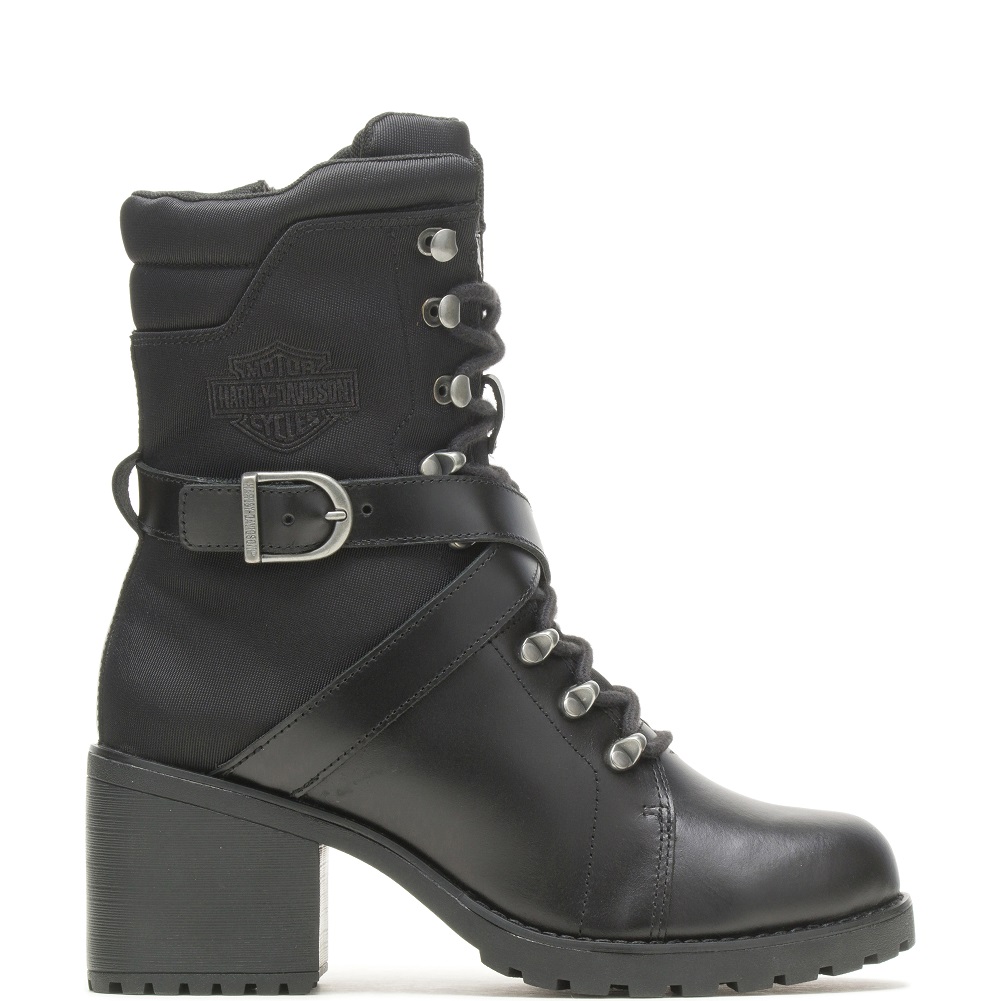 Harley-Davidson Free Shipping - Harley-Davidson Women's Corrington 6.5-Inch Black Motorcycle Boots, D87226 - Free Shipping on many products plus Orders Over $99