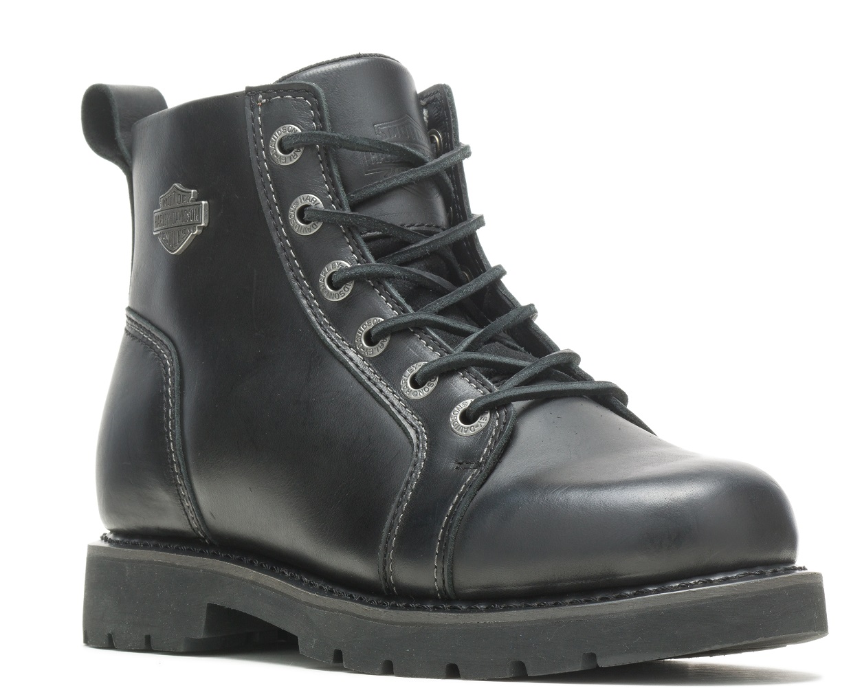 Harley-Davidson Men's Hannon 5-Inch Black Boots, D93839 - Wisconsin Harley-Davidson