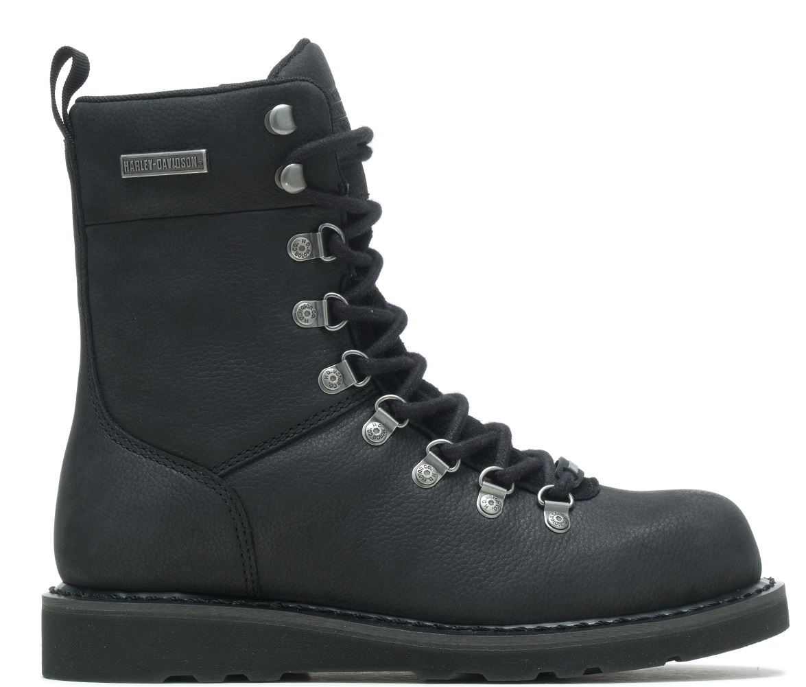 Harley-Davidson Women's Denway 7" WP Black or Beige Motorcycle Boots D87231 - No Hassle Returns at Wisconsin Harley