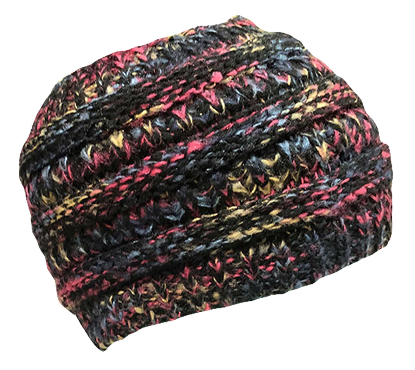 Harley-Davidson Free Shipping - That's A Wrap Women's Crocheted Headband, Ponytail Friendly Super Wide Boho Look - Free Shipping on many products plus Orders Over $99