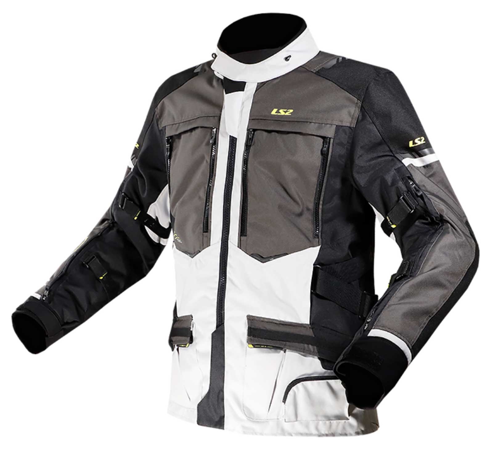 LS2 USA Men's Norway Waterproof Lining Motorcycle Touring Jacket