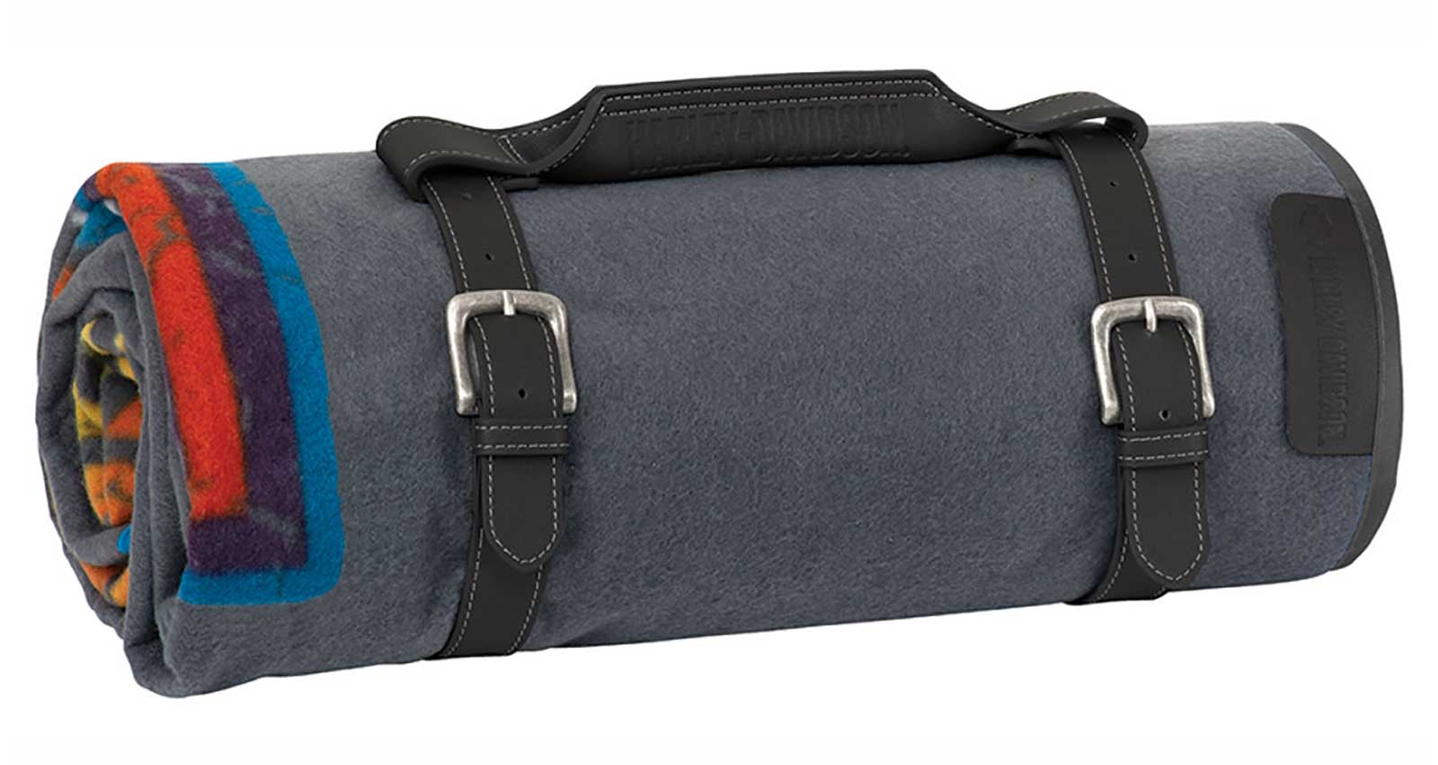 Harley-Davidson Free Shipping - Harley-Davidson Folding Fleece Blanket, Vibrant Bar & Shield Eagle - Gray - Free Shipping on many products plus Orders Over $99