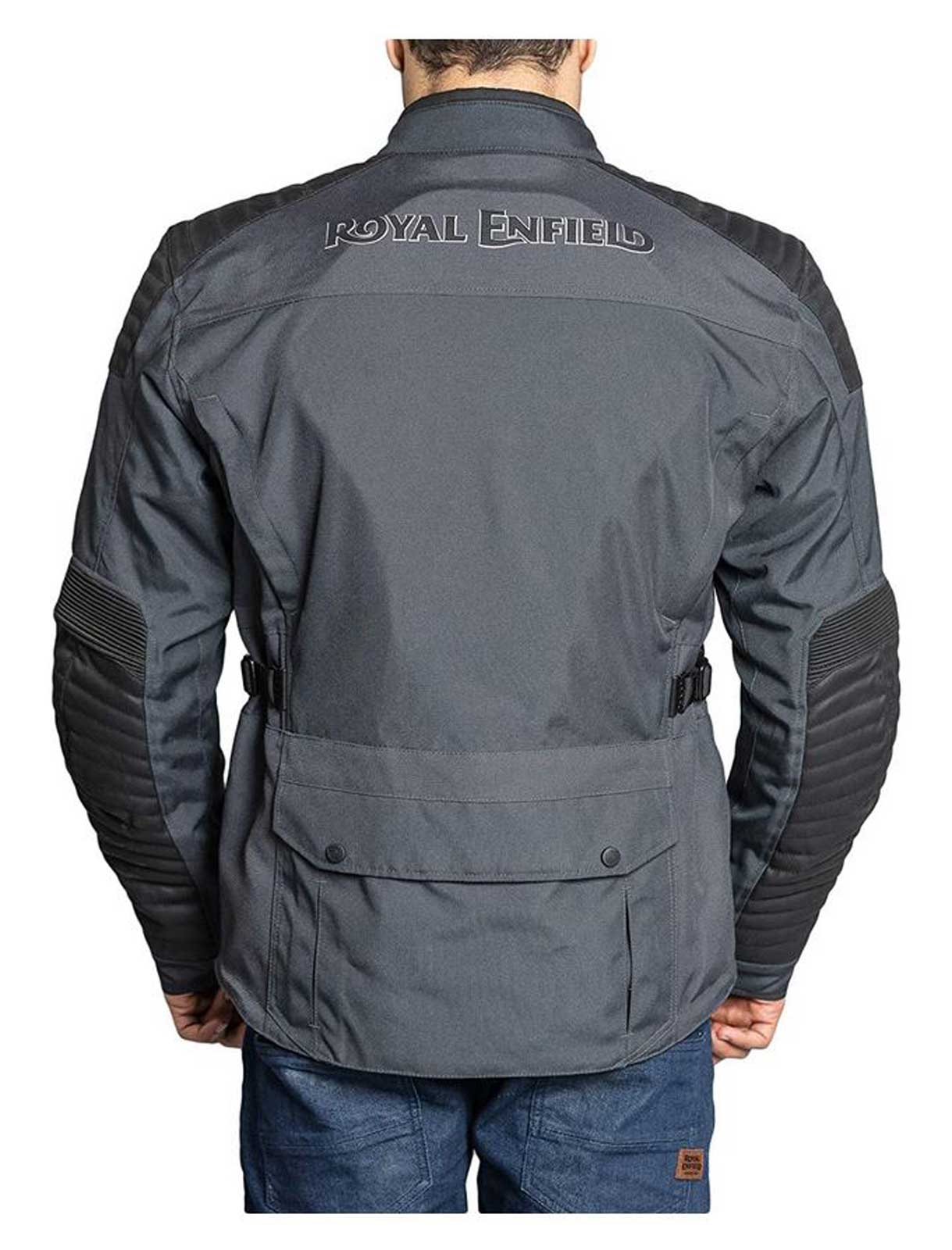 Royal Enfield Khardungla All-Weather Abrasion Resistant Riding Jacket - Gray - Largest Selection of Harley-Davidson Products