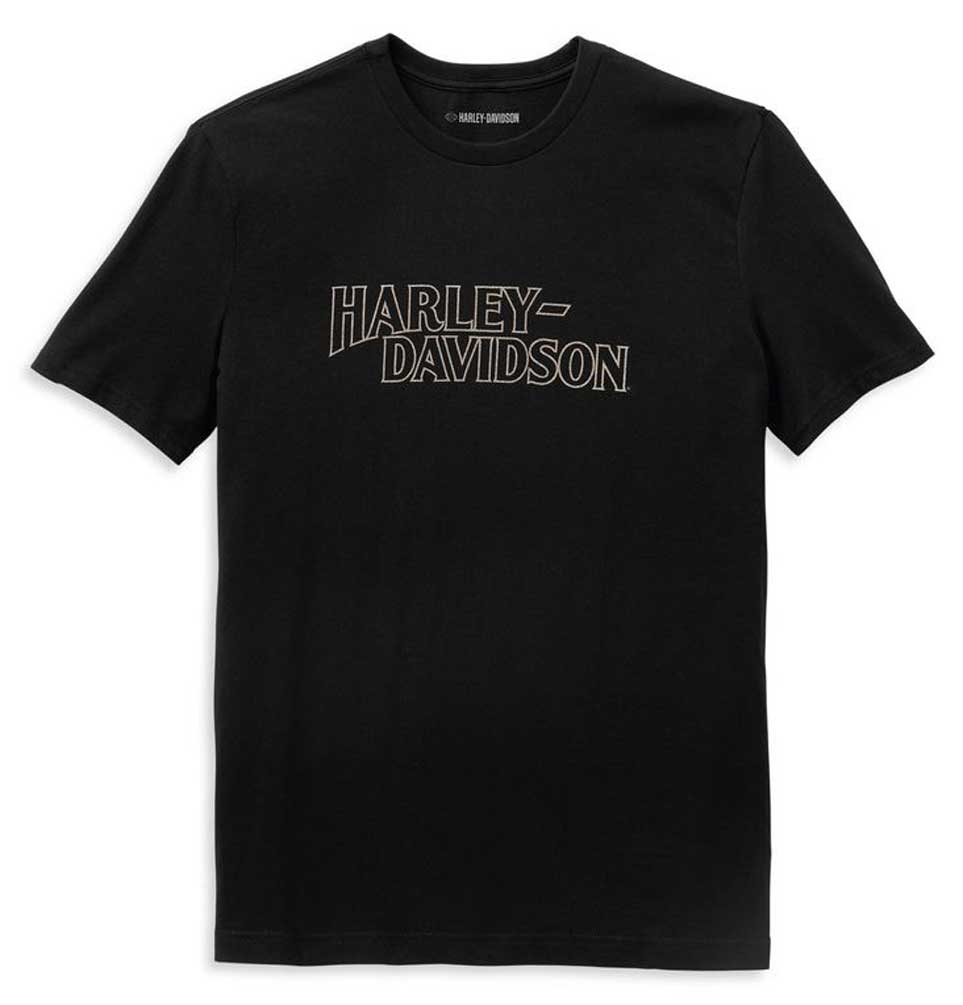 Harley Davidson® Mens Rally Racer Short Sleeve Graphic Tee Black 96548 22vm Wisconsin 