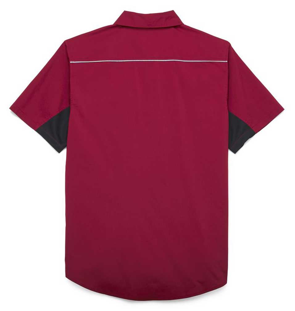 Harley-Davidson Free Shipping - Harley-Davidson Men's Traveler Performance Short Sleeve Woven Shirt 96578-22VM - Free Shipping on many products plus Orders Over $99