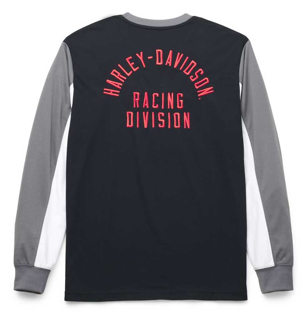 Harley-Davidson® Men's Racing Colorblocked Long Sleeve Jersey
