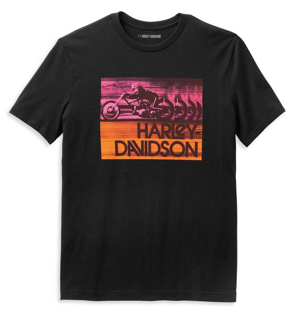 Harley-Davidson Men's Gears Short Sleeve Graphic Tee - Black 96532-22VM - Wisconsin Harley-Davidson