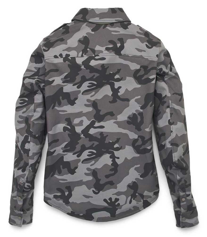 Harley-Davidson Free Shipping - Harley-Davidson Women's Operative Camo Print Riding Shirt Jacket 97189-22VW - Free Shipping on many products plus Orders Over $99