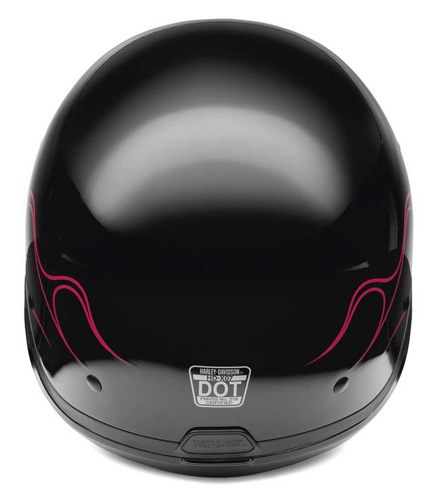 Harley-Davidson Free Shipping - Harley-Davidson Women's Willie G Pink Flames Modular Helmet, Black 97134-22VX - Free Shipping on many products plus Orders Over $99