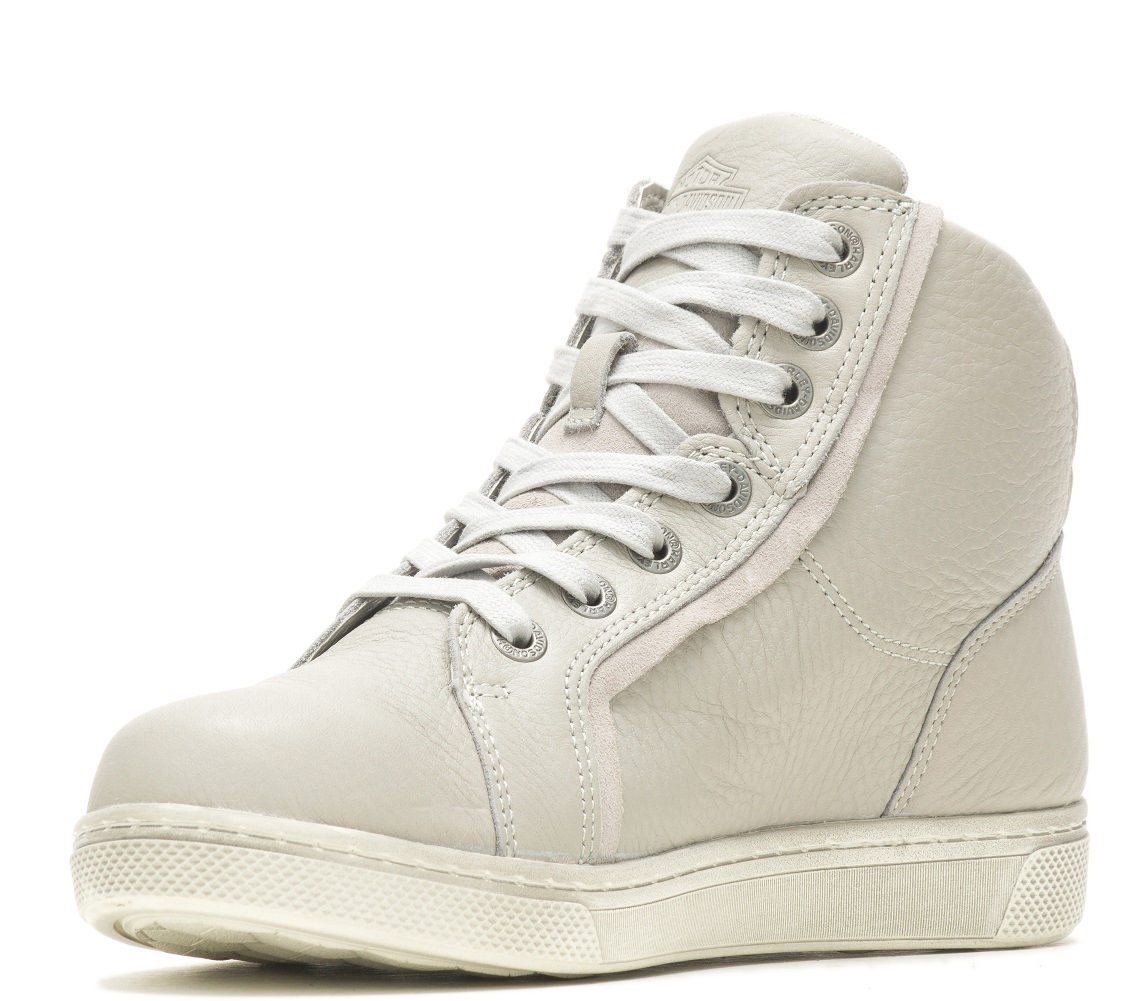 Harley-Davidson Free Shipping - Harley-Davidson Women's Mackey 4-In. Grey Motorcycle Sneaker Boots, D87224 - Free Shipping on many products plus Orders Over $99