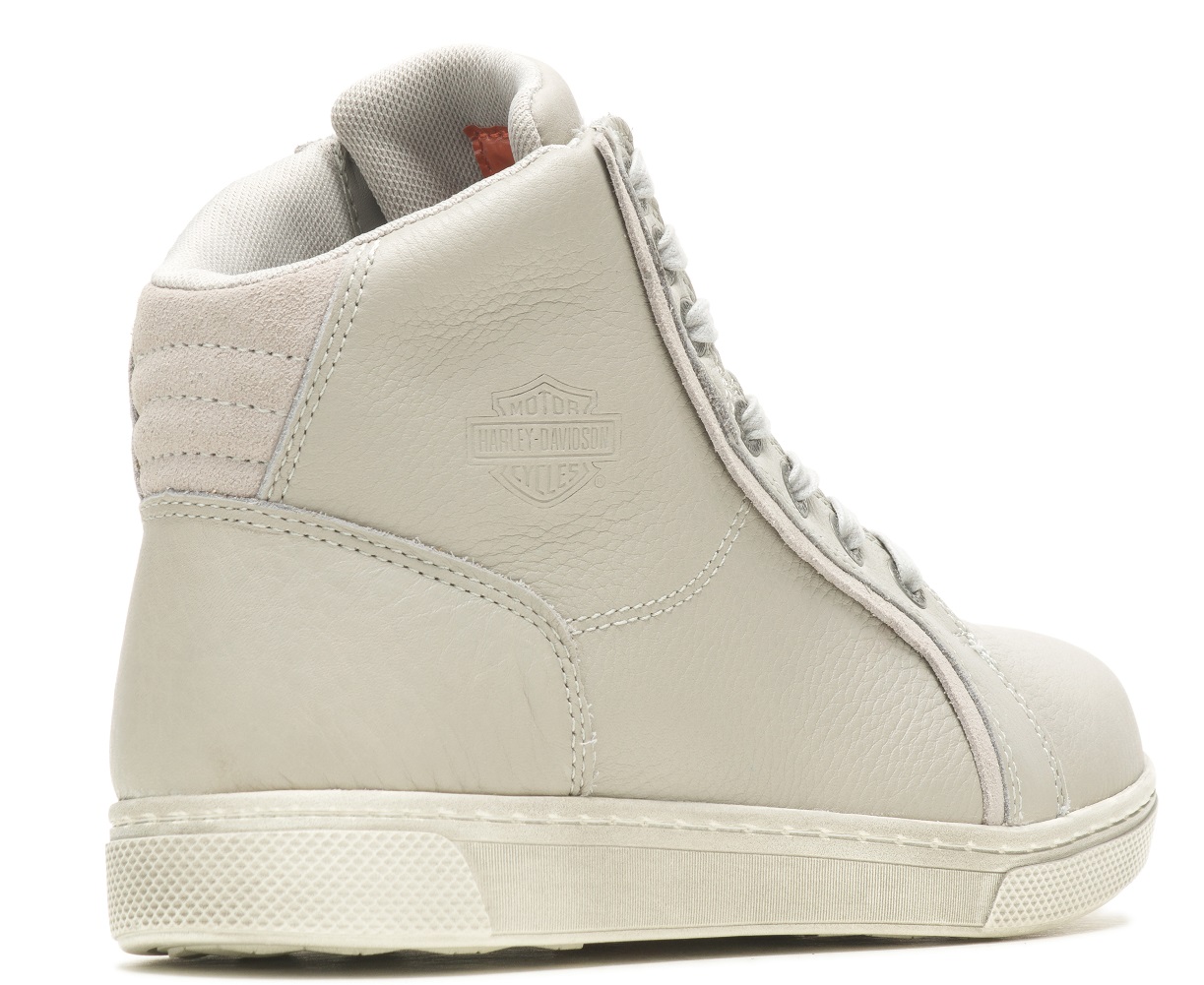 Harley-Davidson® Women's Mackey 4-In. Grey Motorcycle Sneaker