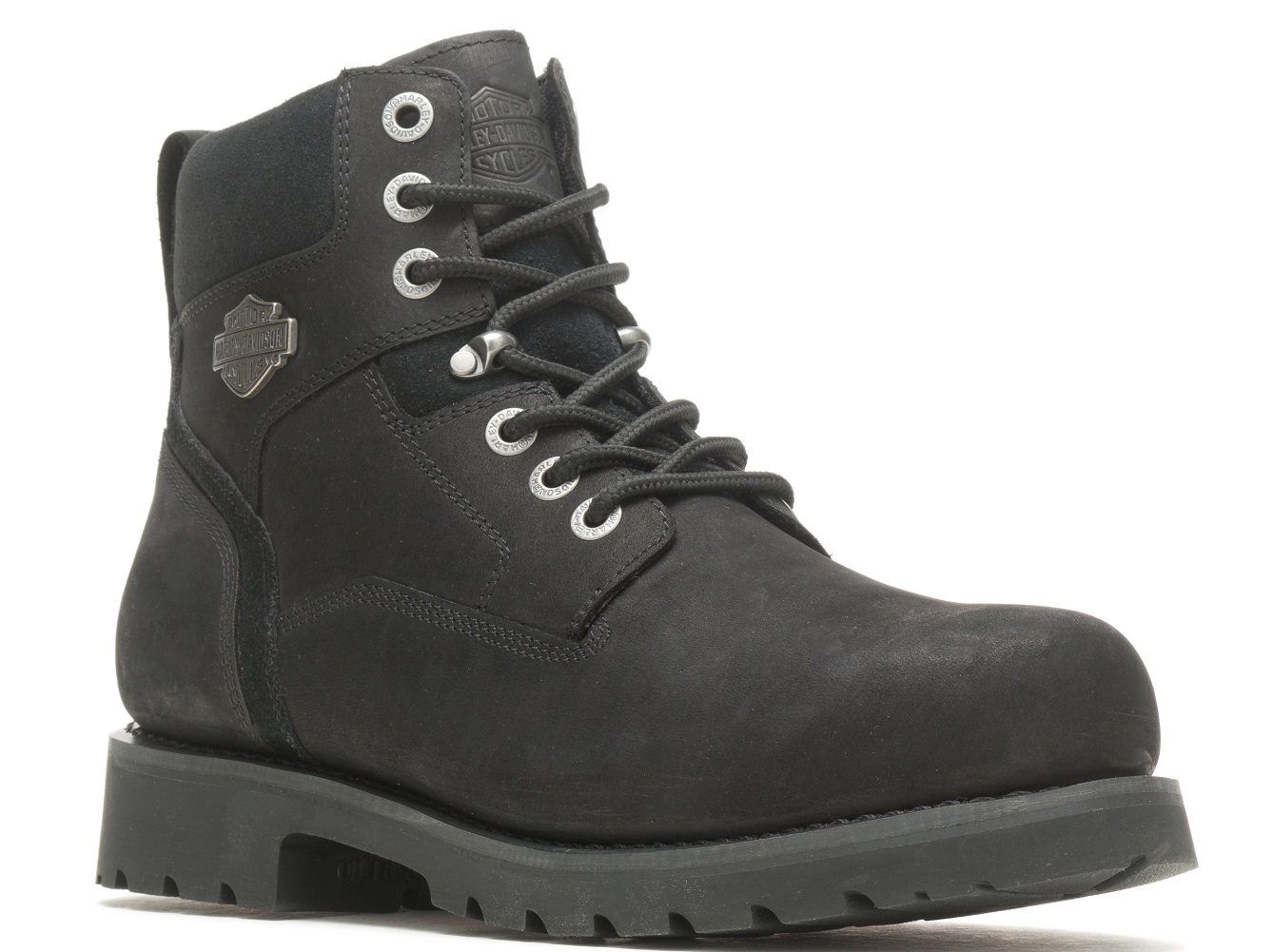 Harley-Davidson Men's Bannack 6" Performance Black Motorcycle Boots D96238 - Wisconsin Harley-Davidson