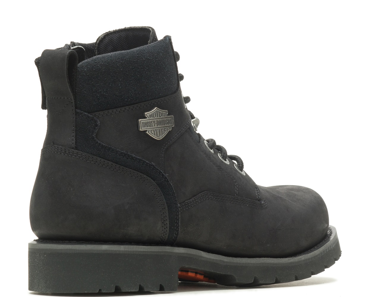 Harley-Davidson Men's Bannack 6" Performance Black Motorcycle Boots D96238 - No Hassle Returns at Wisconsin Harley