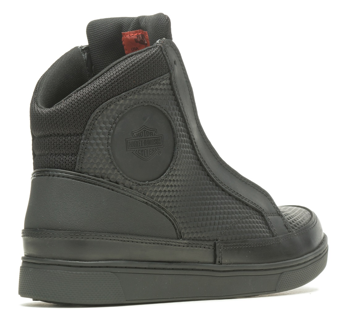 Harley-Davidson® Men's Vardon Carbon Black or Grey Riding Sneaker