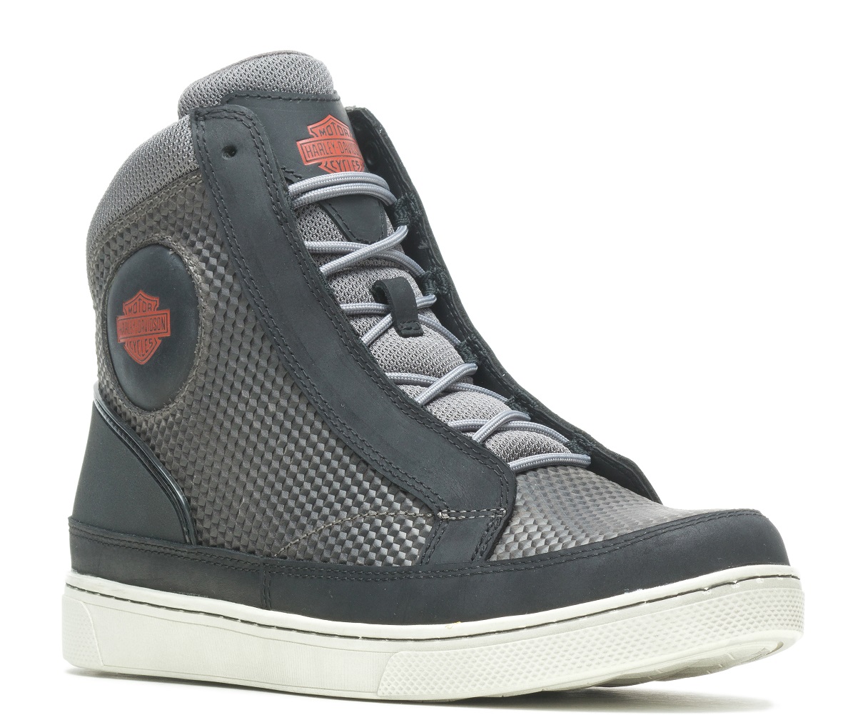 Harley-Davidson Men's Vadron Carbon Riding Sneaker Boots D96263 (Grey, 7) - Wisconsin Harley-Davidson