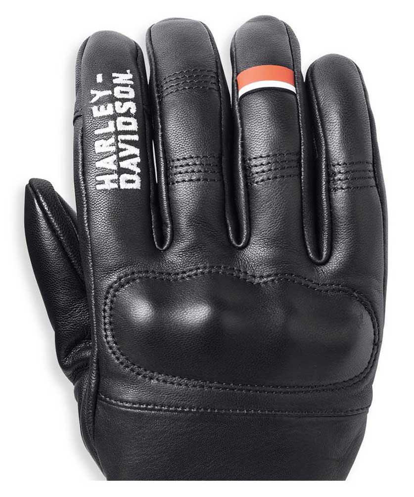 Harley-Davidson Free Shipping - Harley-Davidson Men's South Shore Full-Finger Leather Gloves, Black 98140-22VM - Free Shipping on many products plus Orders Over $99